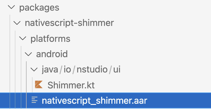 android-shimmer-aar